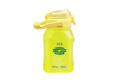 Bouteille en plastique avec couvercle IML 1500ml, Bouteille d'eau avec couvercle, CX134A