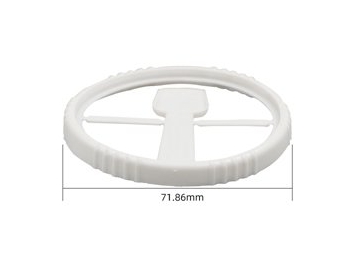 Couvercle en plastique Rond Ø71.86mm,avec cuillière, CX023