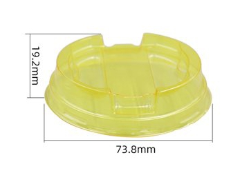 Couvercle en plastique Rond Ø73.8mm, CX021