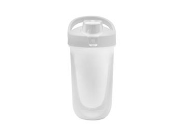 Gobelet avec couvercle IML 500ml, Mug bicolore avec couvercle plastique, CX110