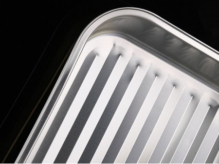 Contenant ovale scellable en aluminium