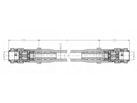 Flexible hydraulique pour les machines de soullage