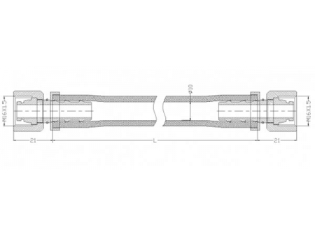 Flexible hydraulique pour les machines de soullage