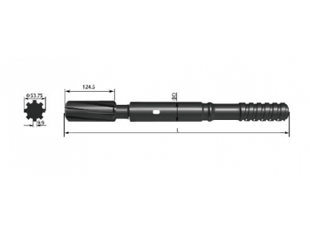 Adaptateurs pour marteau hors trou / Adaptateur de tige de forage / Raccords d'adaptation