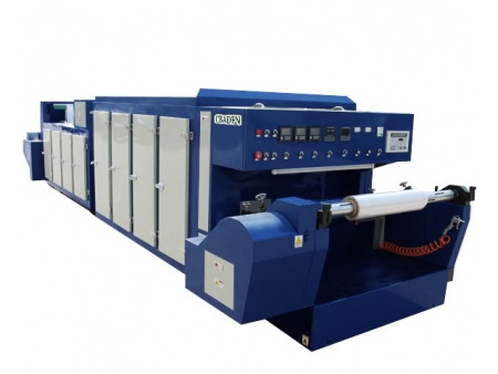 Machine de démétallisation pour film métallisé et film holographique laser