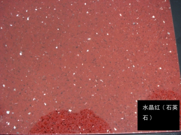 Quartz rouge cristallin SRSAQ007