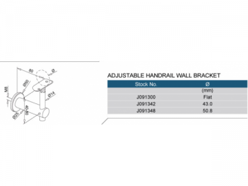 Support déporté orientable