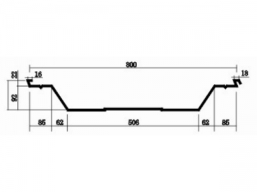 Profileuse de plaques cintrées CS-1000-800 Qspan