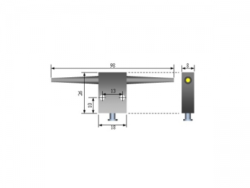 Atténuateur variable à fibres optiques à collimateur