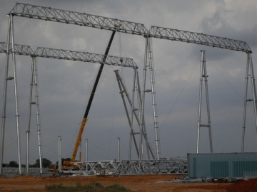 Structure de sous-station