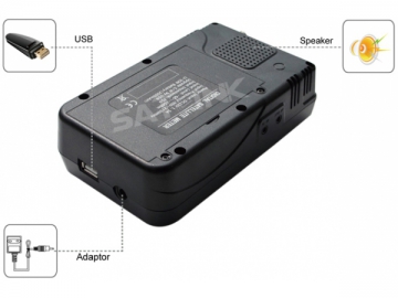 Mesureur de champ satellite numérique DVB-S WS6908