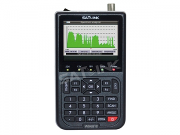 Mesureur de champ satellite numérique DVB-S2 avec analyseur de spectre WS6912