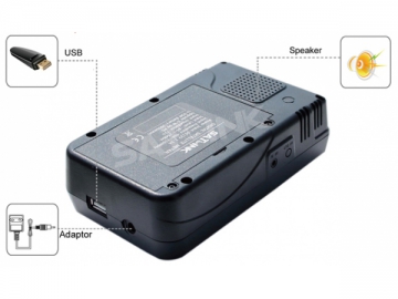 Mesureur de champ satellite numérique DVB-S2 avec analyseur de spectre WS6912