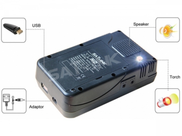 Mesureur de champ satellite numérique HD DVB-S/DVB-S2 WS6922