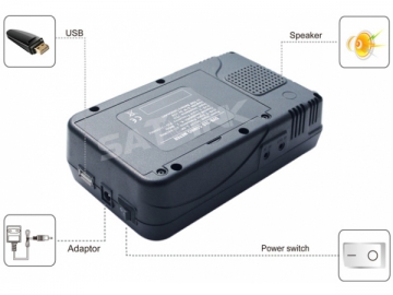 Mesureur de champ combo DVB-T & DVB-S WS6909