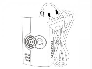 Détecteur de gaz combustible automatique