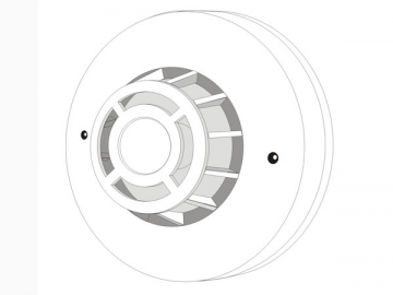 Détecteur thermostatique interconnectable 4 fils