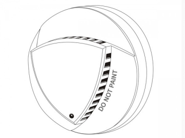 Détecteur de fumée / thermostatiques photoélectrique interconnecté 4 fils