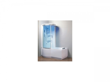 Cabine de douche hydromassante