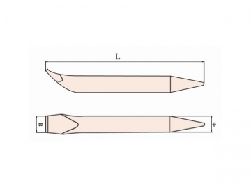 Pied-de-biche hexagonal 237B