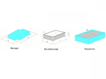 Machine de fabrication automatique de boîtes en plastique HM-BD240