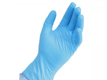 Gants nitrile jetables