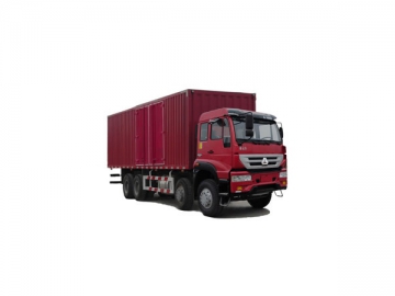 Camion fourgon 8x4