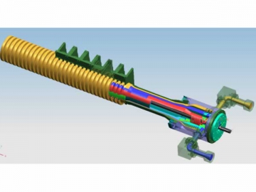 Ligne d'extrusion de tubes HDPE/PP/PVC SBG63