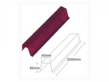 Accessoires pour panneaux tuile en acier