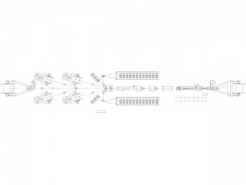 Assembleuse à réception tournante avec Caterpillar CPD