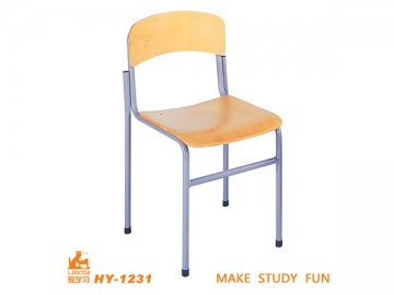 Chaise de salle de classe