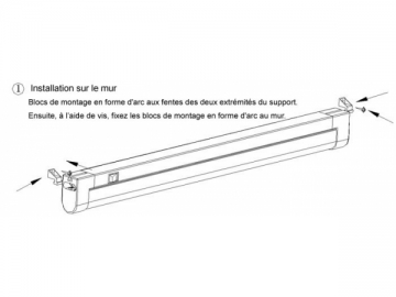 Tube LED T5 étanche à la poussière avec couvercle double protection