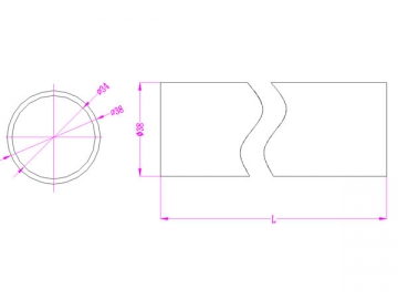 Tube LED T8 graduable