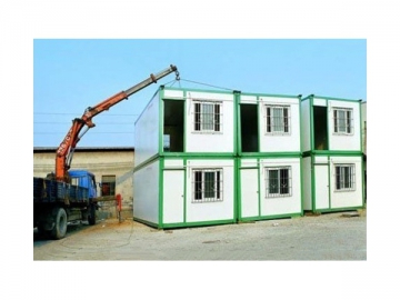 Bâtiment modulaire conteneur multi-étages