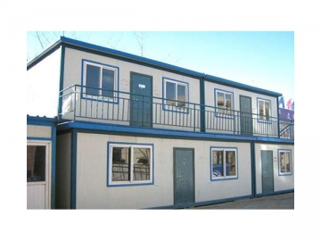Bâtiment modulaire conteneur multi-étages