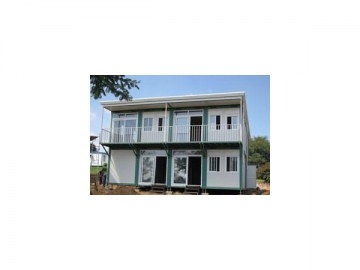 Bâtiment modulaire conteneur multi-étages