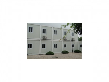 Bâtiment modulaire conteneur multi-étages