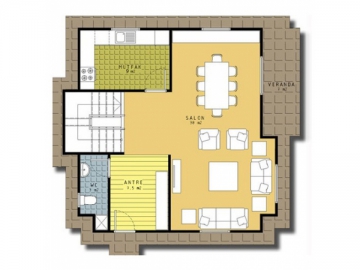 Maison à ossature métallique légère, multi-étages