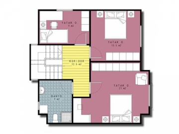 Maison à ossature métallique légère, multi-étages