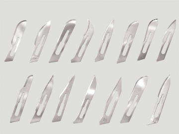 Lames scalpels chirurgicaux