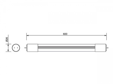 Tube à LED T8