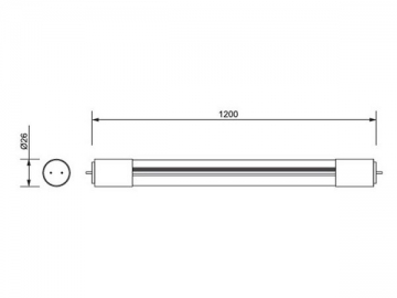 Tube à LED T8