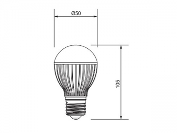 Ampoule à LED 3W