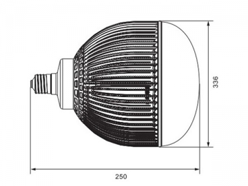 Ampoule à LED à refroidissement E40