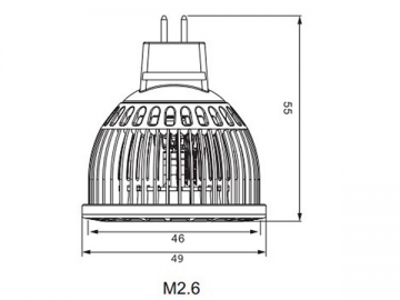 Spot à LED MR16