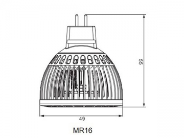 Spot à LED MR16