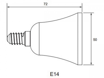 Spot à LED E14