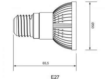 Spot à LED E27 PAR16