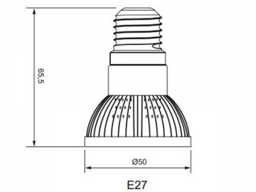 Spot à LED E27 PAR16