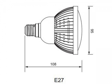 Spot à LED E27 PAR30